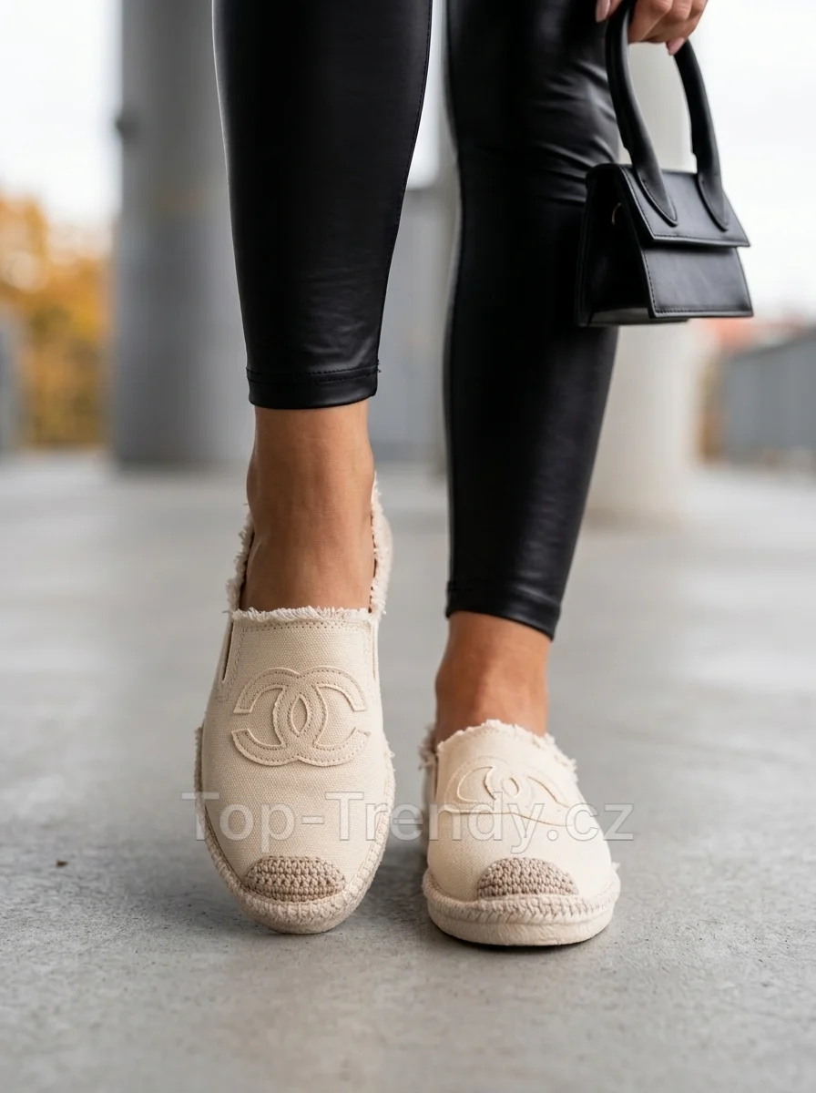 WOMEN'S ESPADRILLES WITH TEXTILE UPPER ELISA