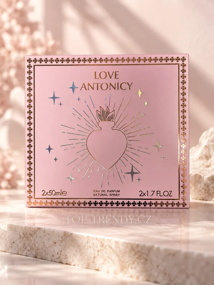 DÁRKOVÁ SADA LOVE ANTONICY – DÁMSKÉ PARFÉMY 2×50 ML